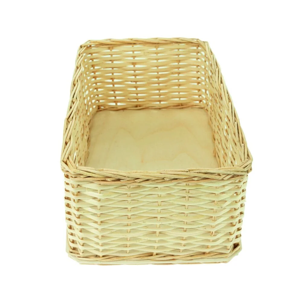 Плетеная корзина 30*20*15 см - миниатюра 2