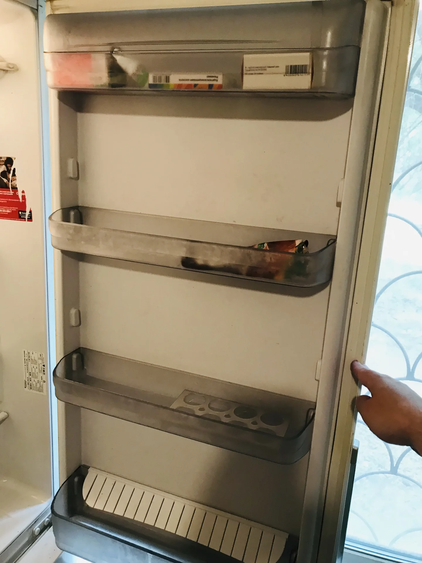 🔥 Холодильник Hotpoint-Ariston двухкамерный. Отли - миниатюра 5