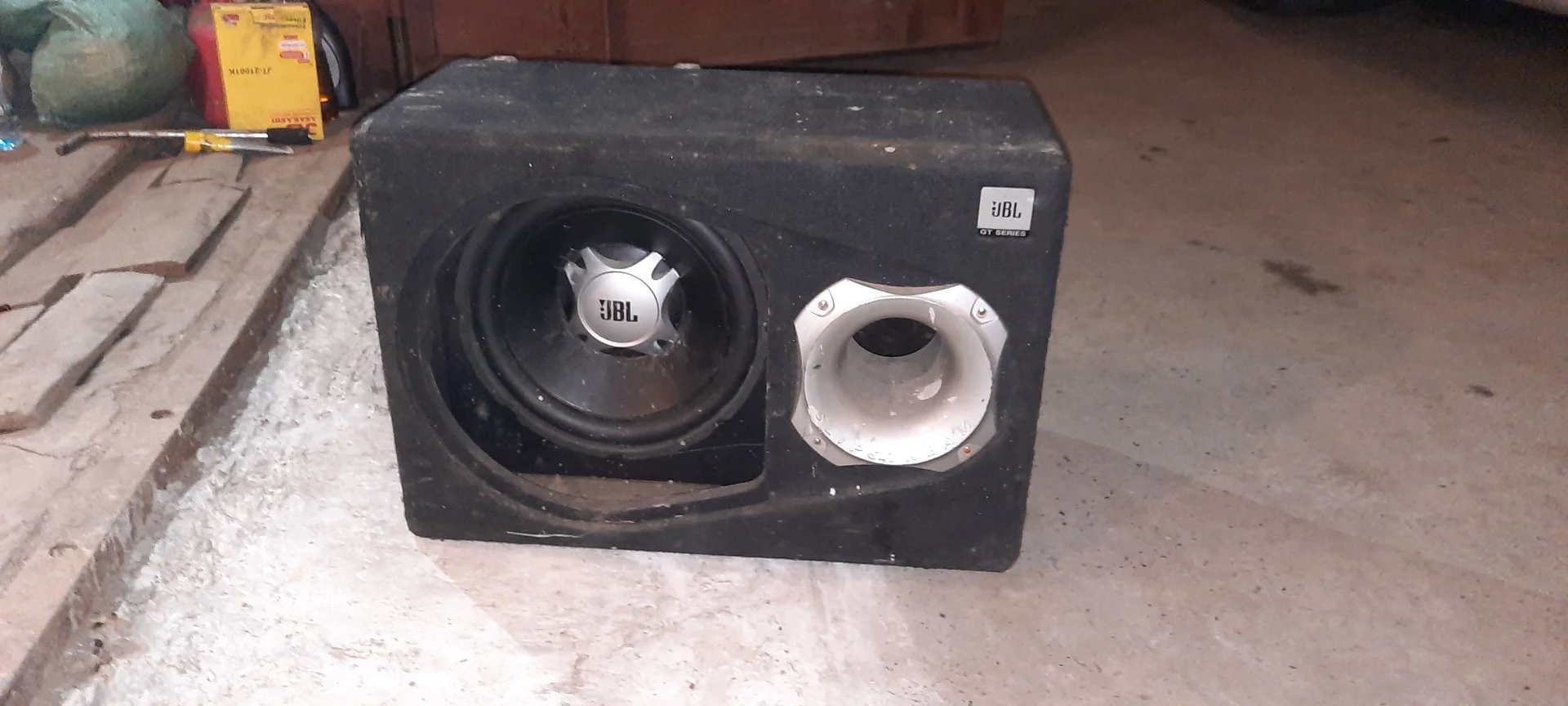 Сабвуфер JBL пассивный с усилителем - миниатюра 5