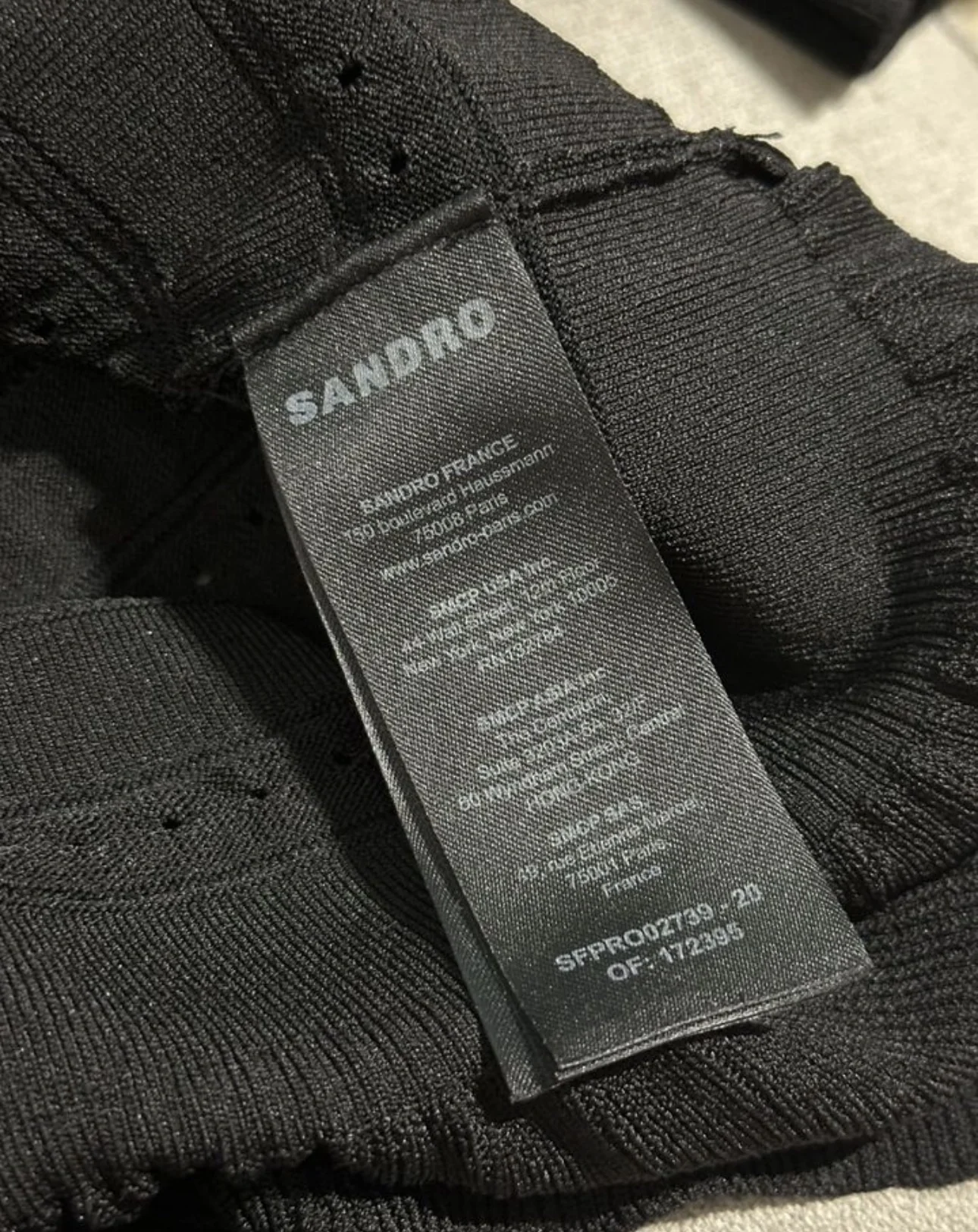 платье черное Sandro S оригинал - миниатюра 4