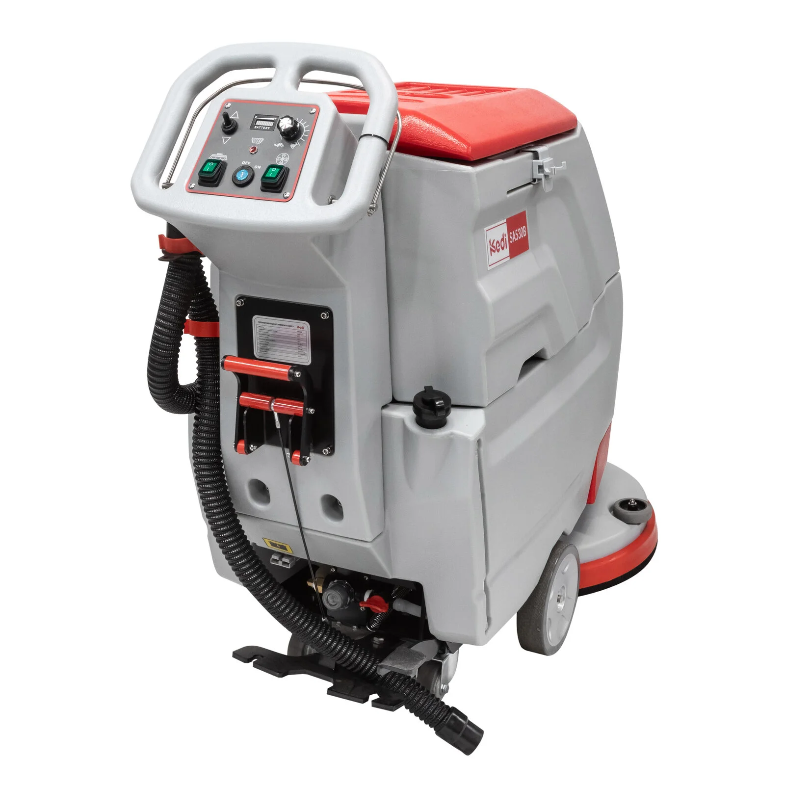 Аккумуляторная поломоечная машина с приводом Kedi SA530B - миниатюра 4