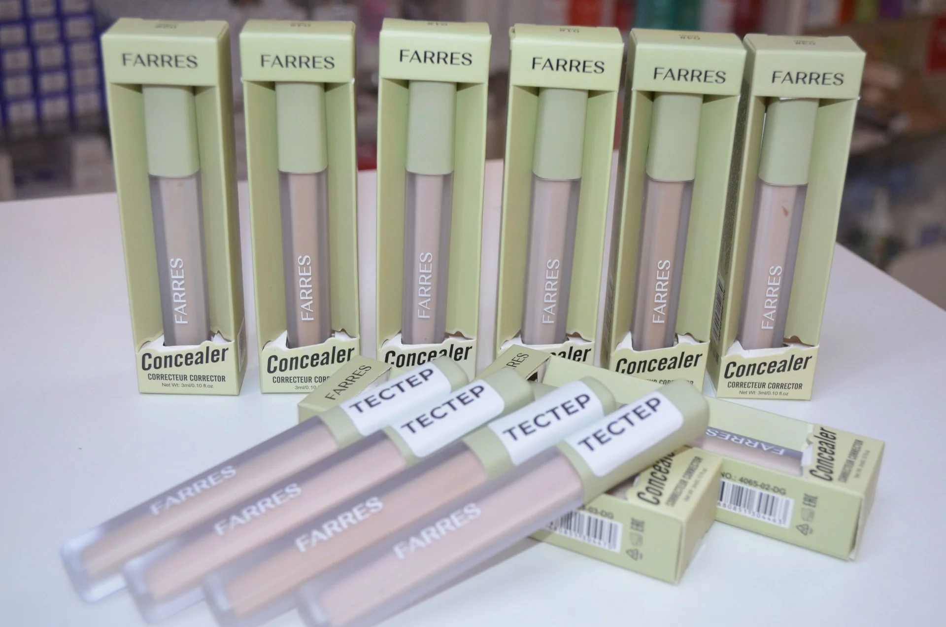 Консилер для лица и глаз 3-в-1 FARRES — Contour