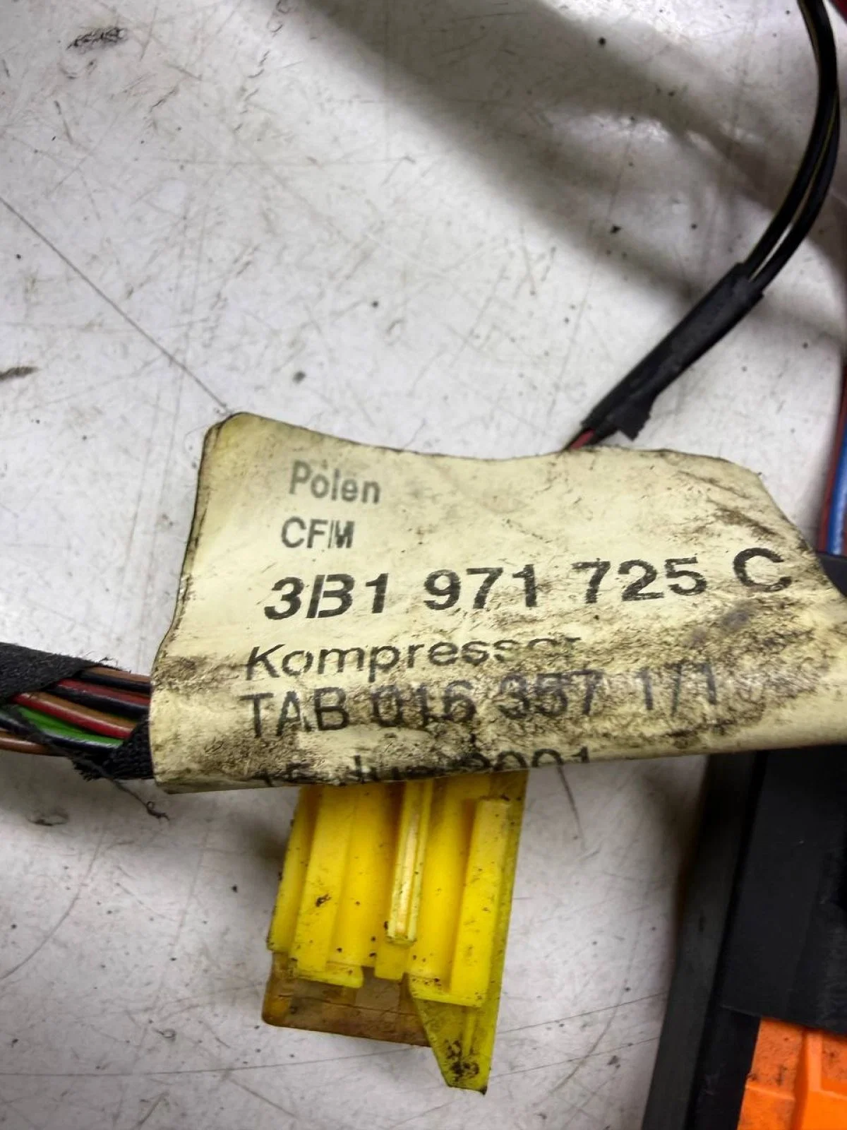 Проводка (коса) Volkswagen Passat B5 рестайлинг (2000—2005) - миниатюра 7