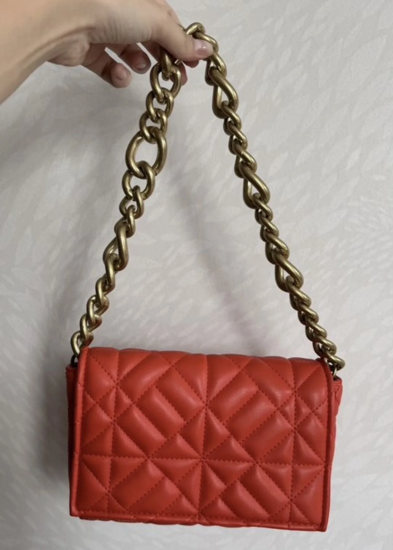 Сумка zara оранжевая - изображение 1