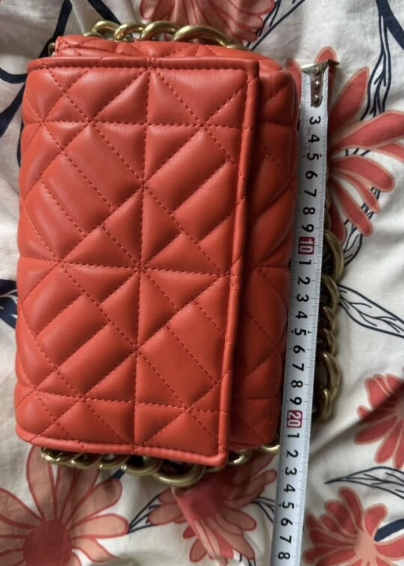 Сумка zara оранжевая - миниатюра 4