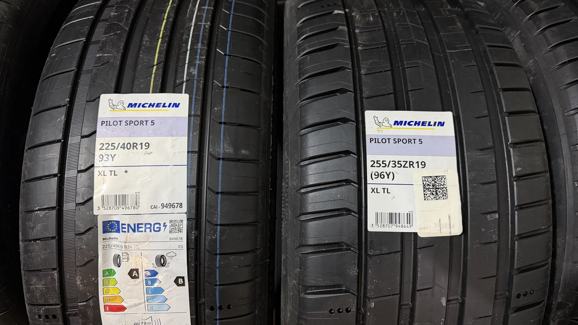 Michelin Pilot Sport 5 225/40 R19 и 255/35 R19 96Y - миниатюра 2