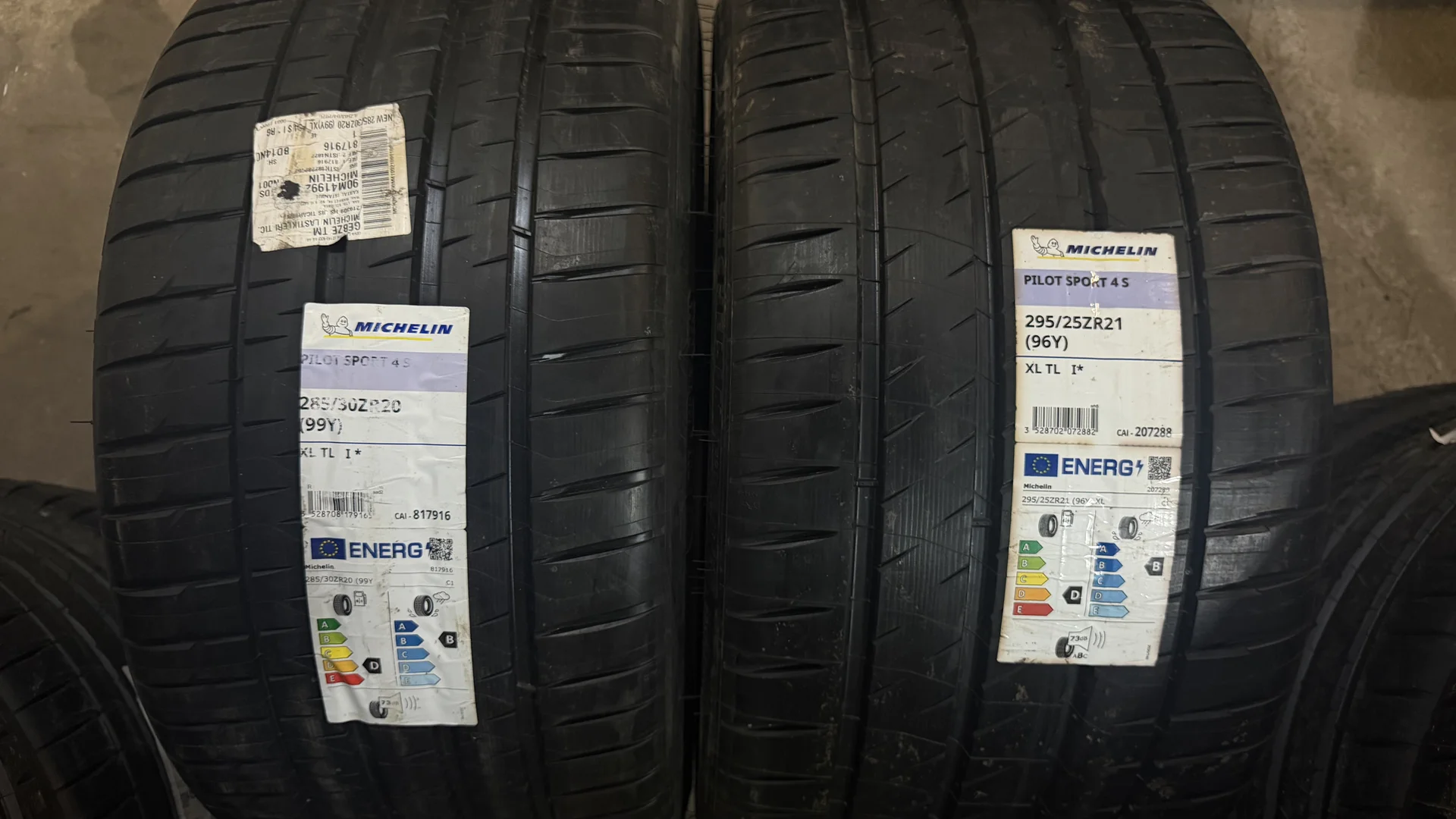 Michelin Pilot Sport 4 S 285/30 R20 и 295/25 R21 9