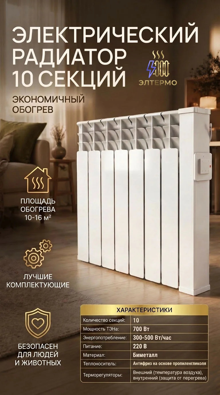 Электрический обогреватель - миниатюра 4