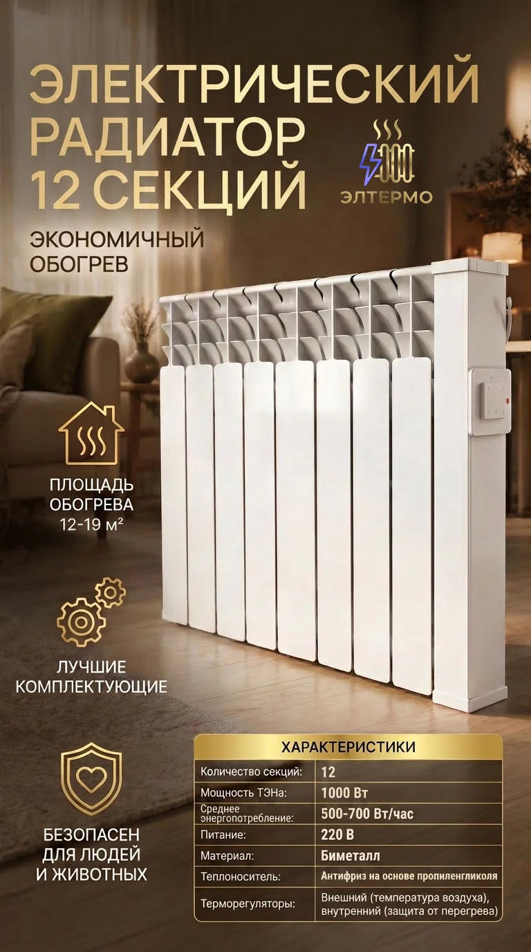 Электрический обогреватель - миниатюра 5