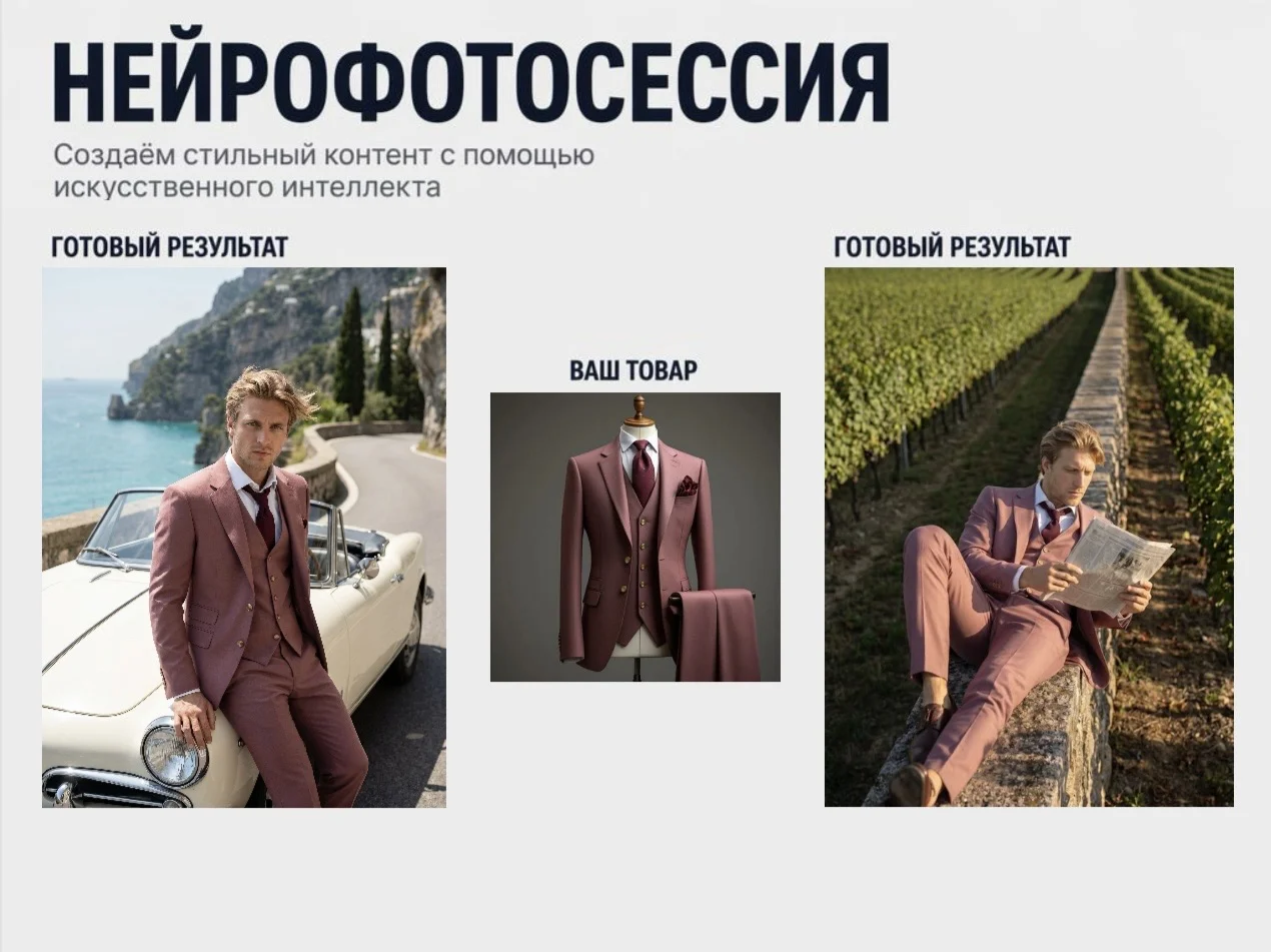 Нейрофотосессия для маркетплейсов и для себя - миниатюра 5