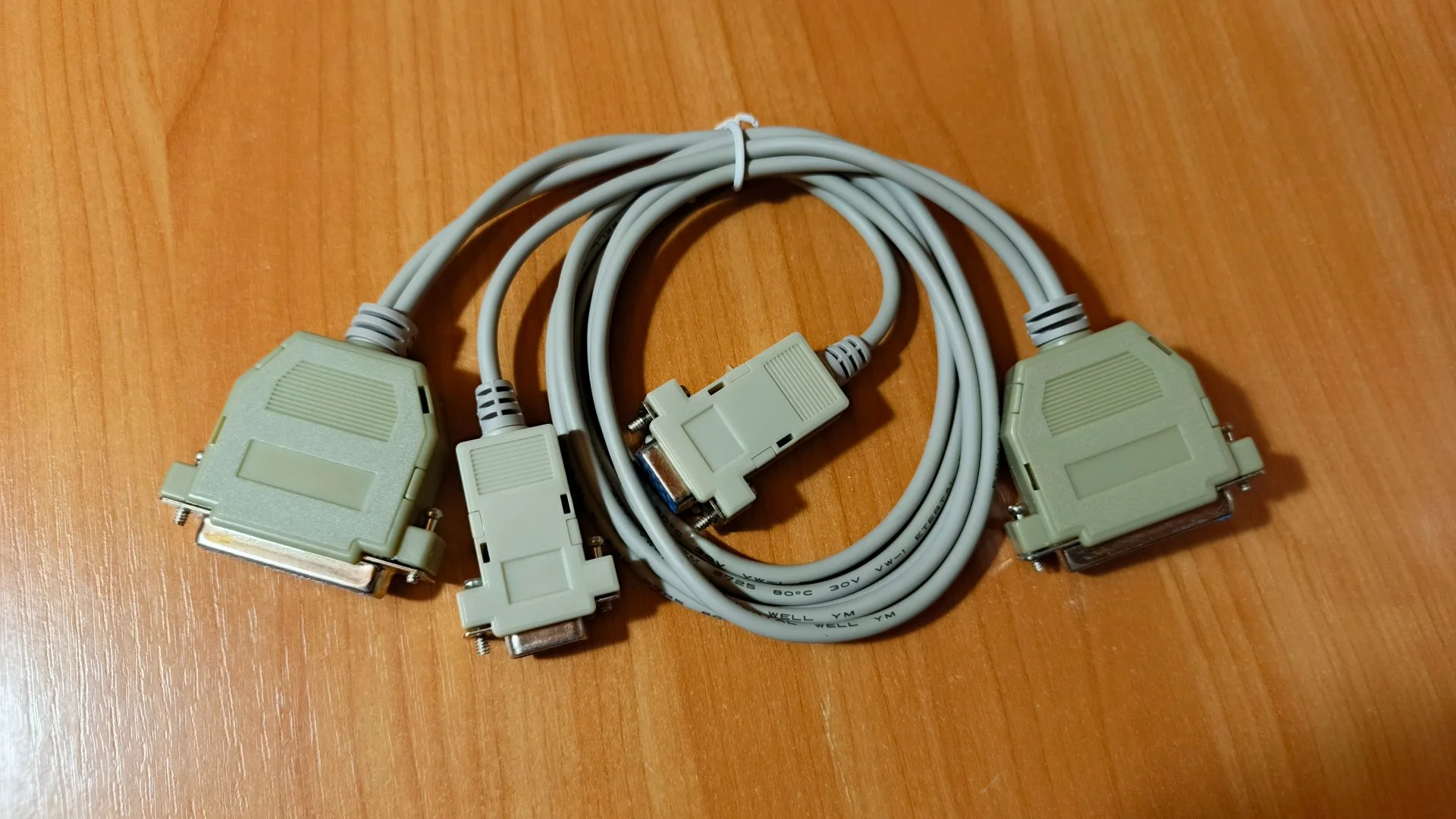 Кабель RS232(COM) 25F+9F, FDD кабель (Floppy) - изображение 1