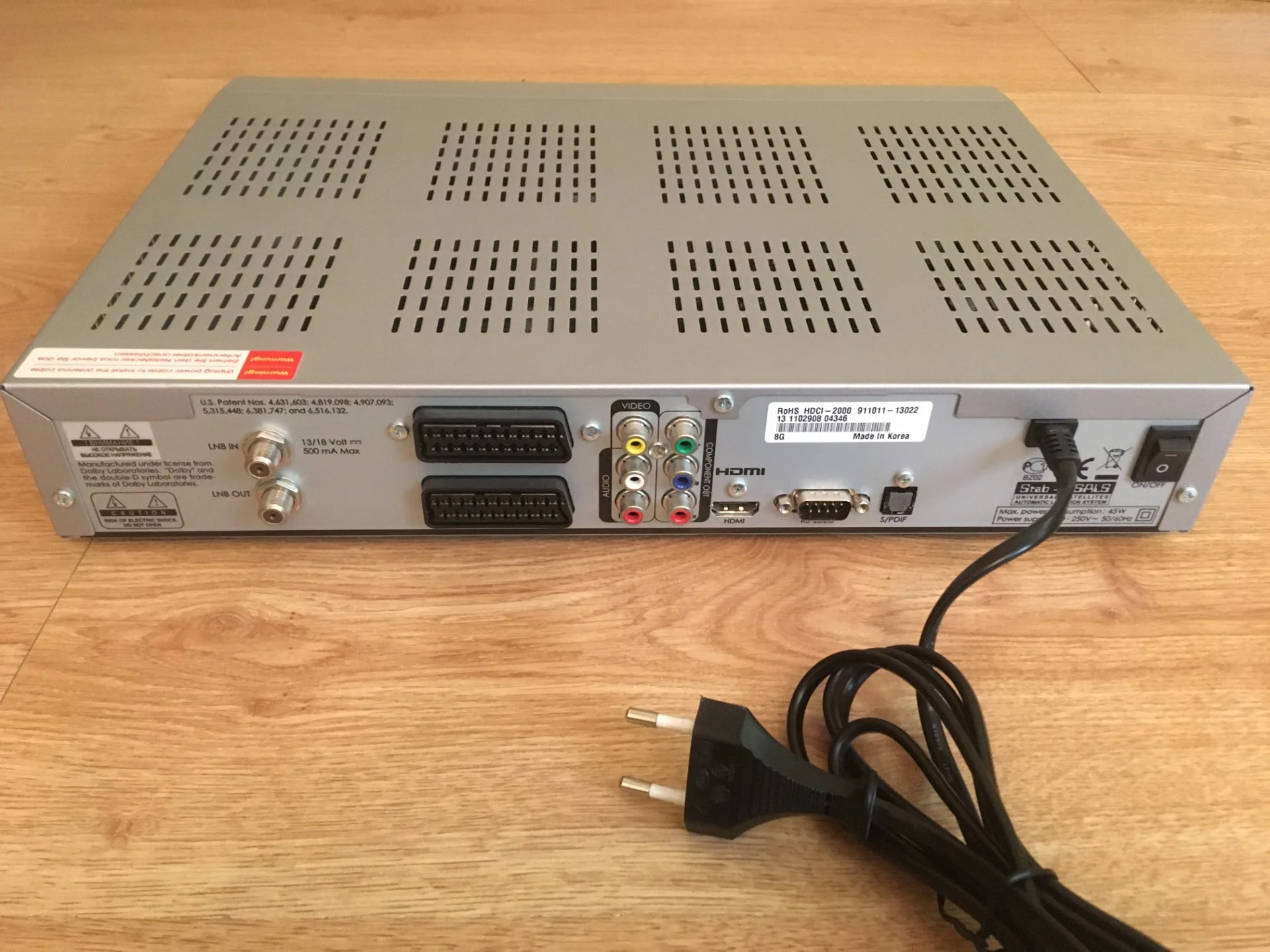 Спутниковый hdtv ресивер - миниатюра 2
