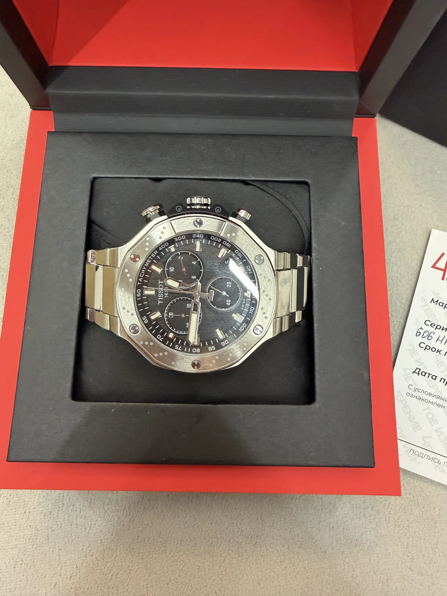 Швейцарские наручные часы Tissot T141.417.11.051.0 - миниатюра 6