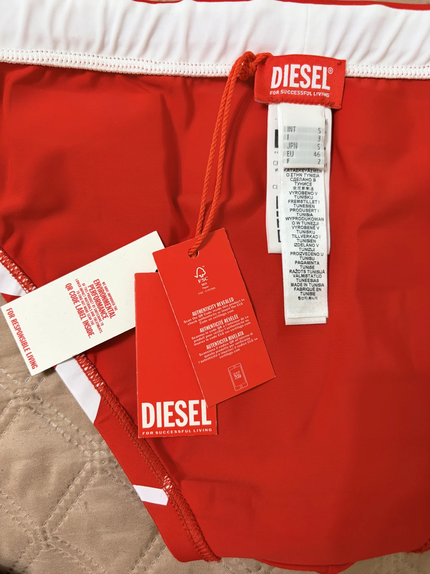 Плавки Diesel. Новые. Оригинал. - миниатюра 5