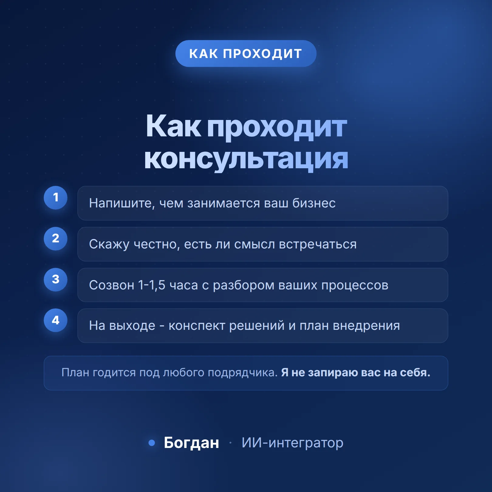 Консультация по внедрению ИИ в бизнес - миниатюра 5