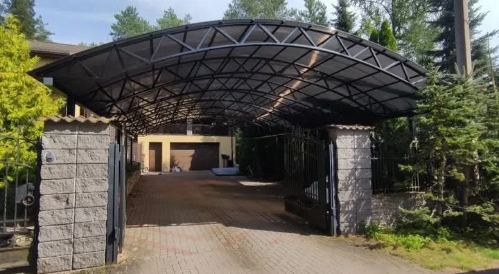 Навес арочный из поликарбоната 5600х6000мм - миниатюра 34
