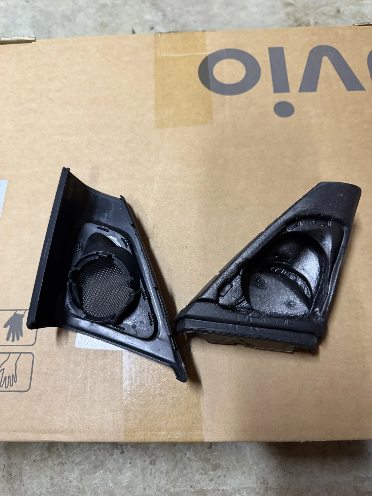 накладка под твиттер bmw f10 правая оригинальная - миниатюра 3