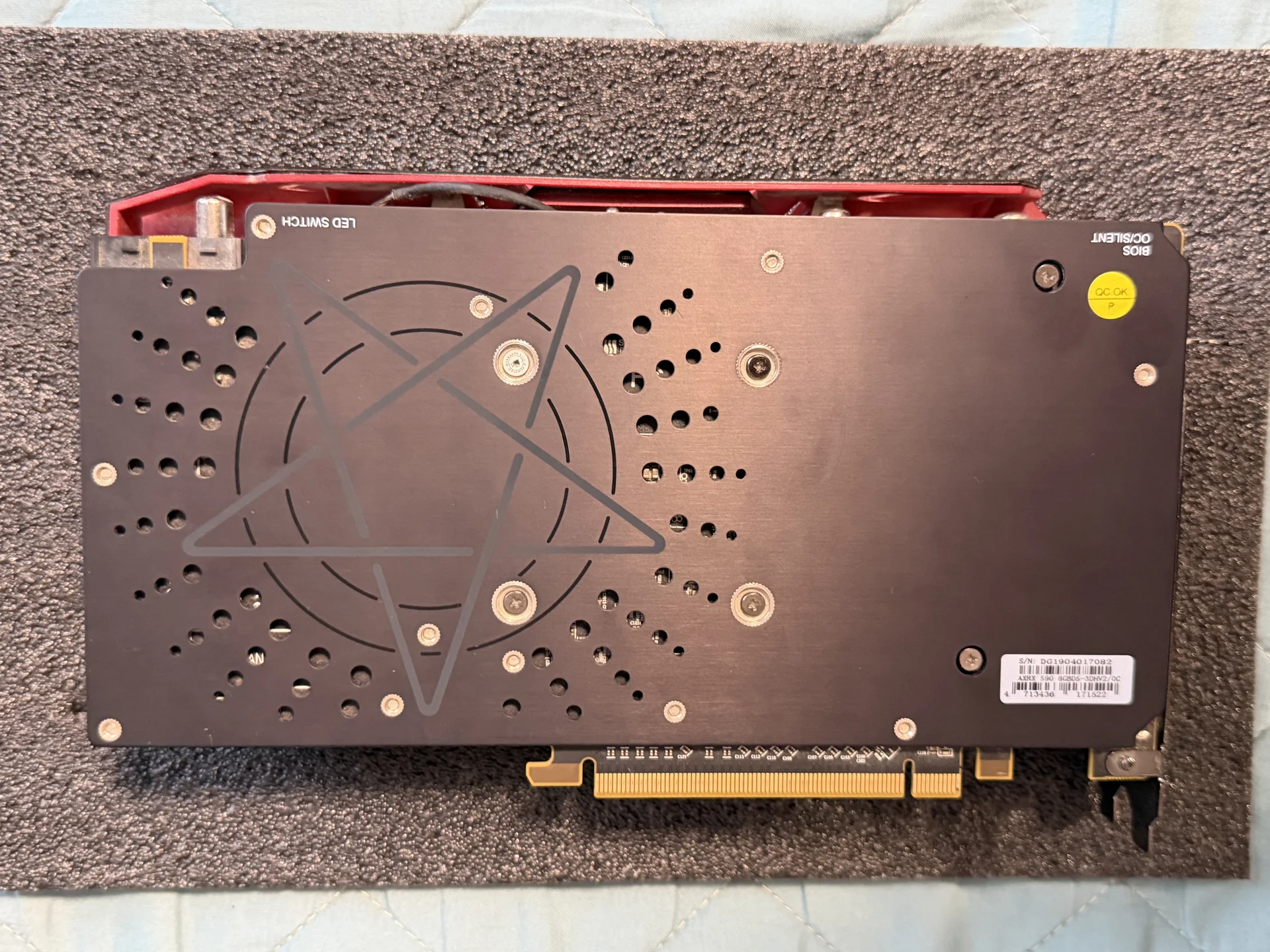 видеокарта rx590 8g ddr5 - миниатюра 8
