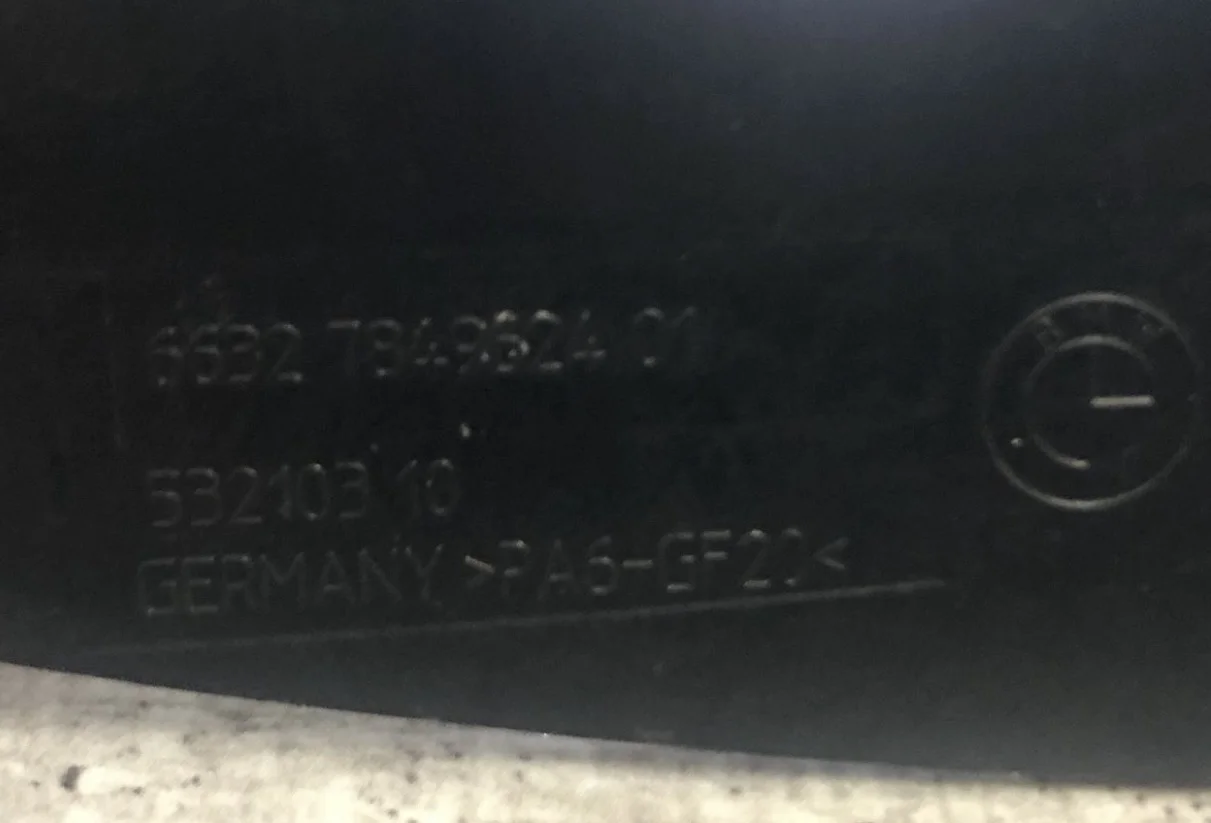 Кронштейн датчика слепых зон bmw x5 f15 x6 f16 - миниатюра 3