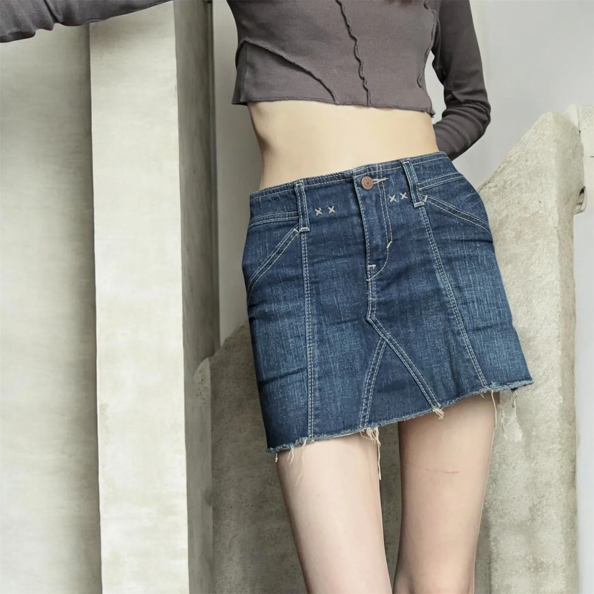Винтажная юбка мини Levis vintage archive