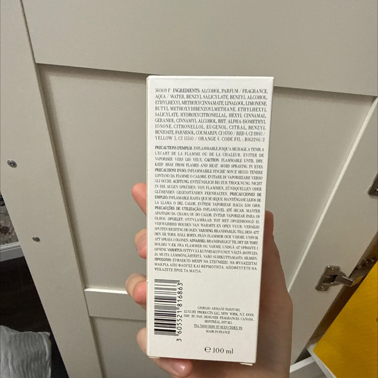 armani vaporisateur spray - миниатюра 2