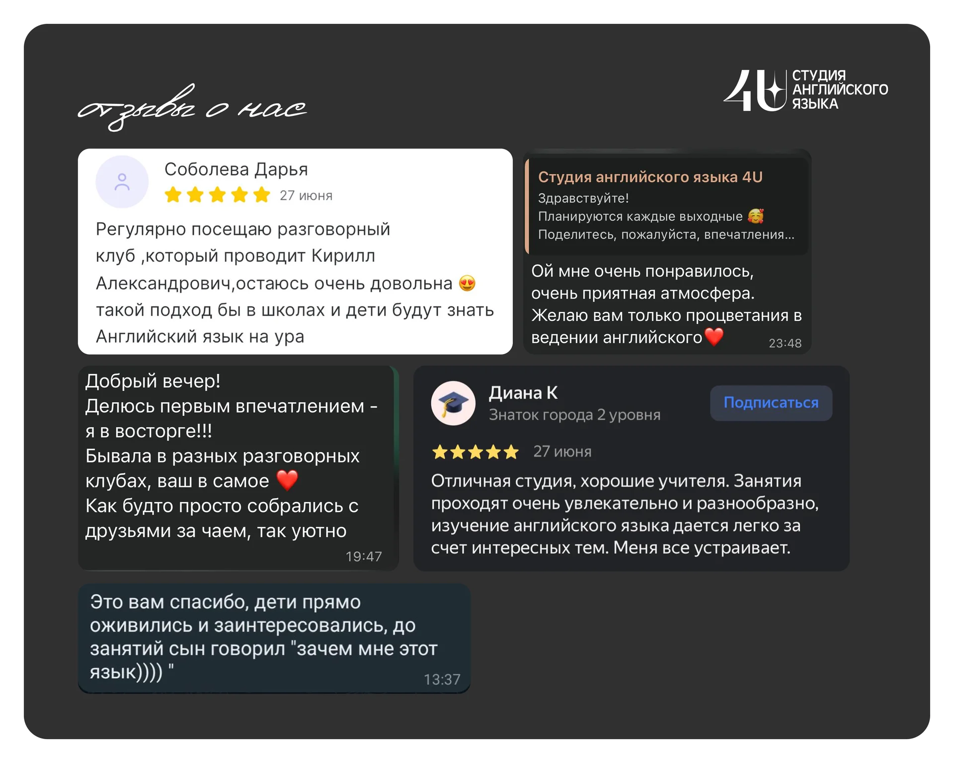 Разговорный клуб по английскому языку - миниатюра 6