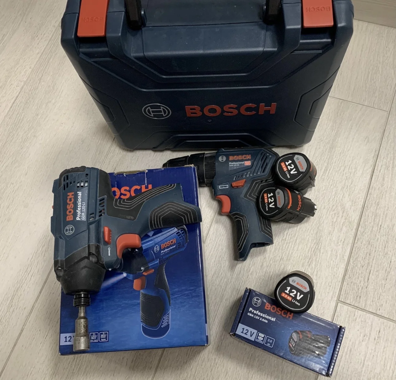 шуруповерт ударный BOSCH GSB 12V-30 - миниатюра 6