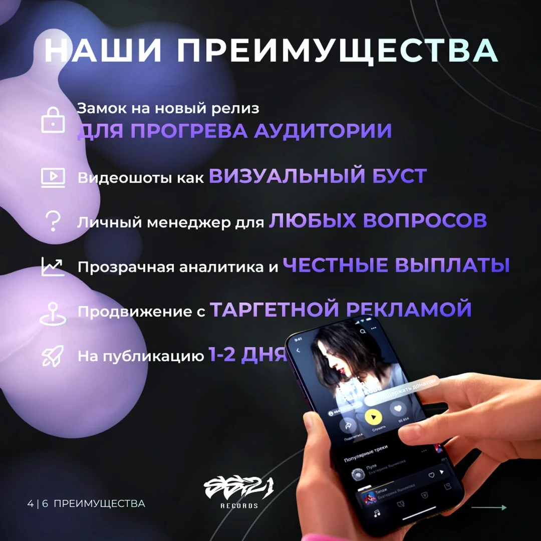 Дистрибуция песни на цифровые площадки - миниатюра 4