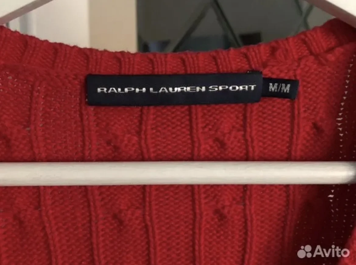 Пуловер Ralph Lauren Sport оригинал- М - миниатюра 3