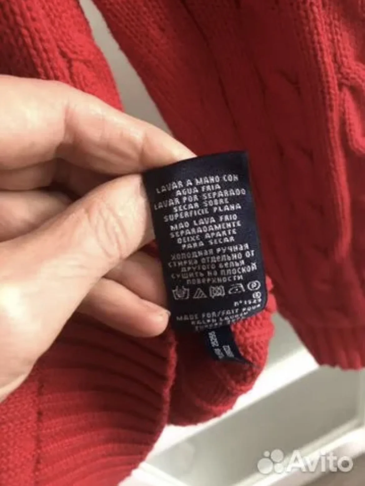 Пуловер Ralph Lauren Sport оригинал- М - миниатюра 5