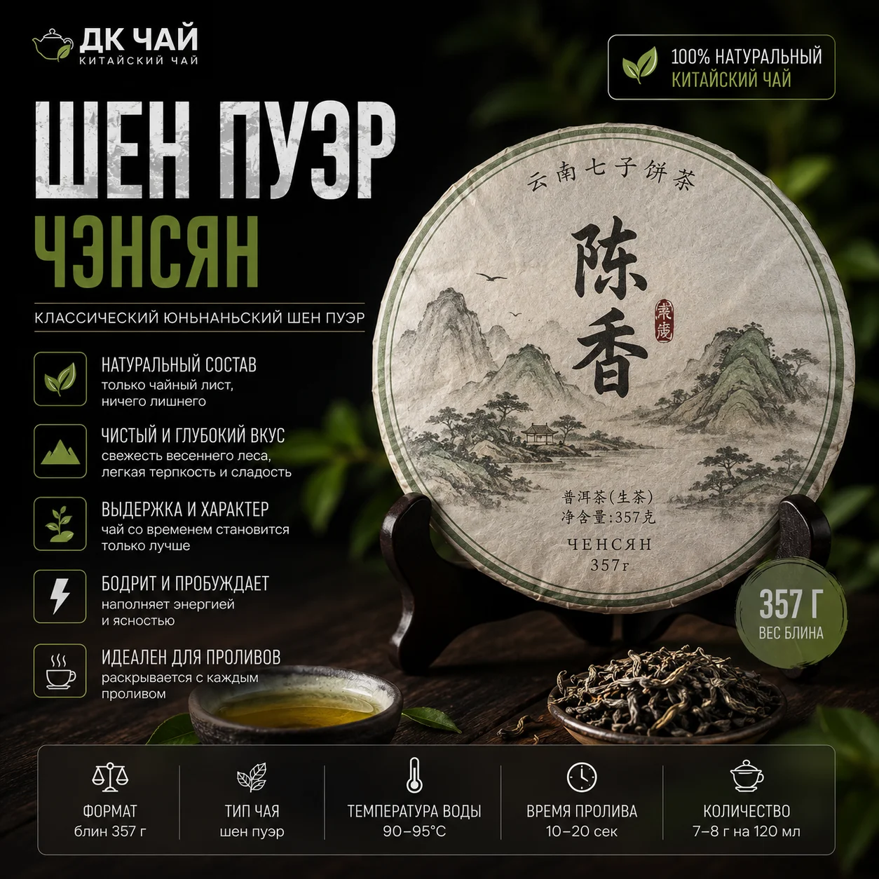 ШЕН ПЭУР Чэнсян 2020г - изображение 1