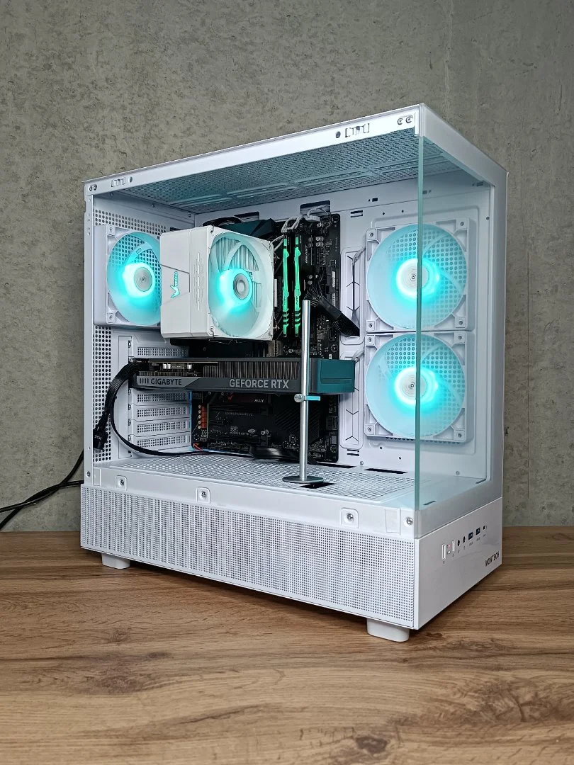 Игровой пк R7 5700X/RTX5060/DDR4 32GB/SSD M2 1TB - изображение 1