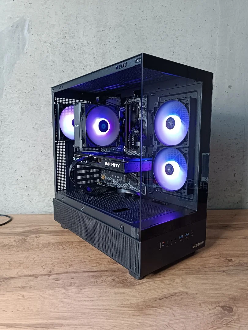 Игровой пк R7 5700X/RTX5060Ti/DDR4 32GB/SSD 512GB - миниатюра 2