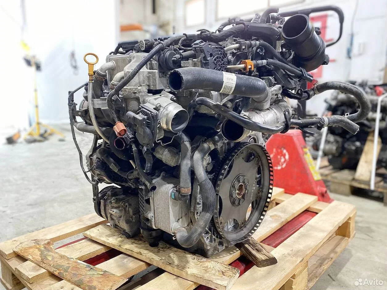Контракт мотор D4HE в комплекте для Hyundai Santa Fe 4 поколение Б/У