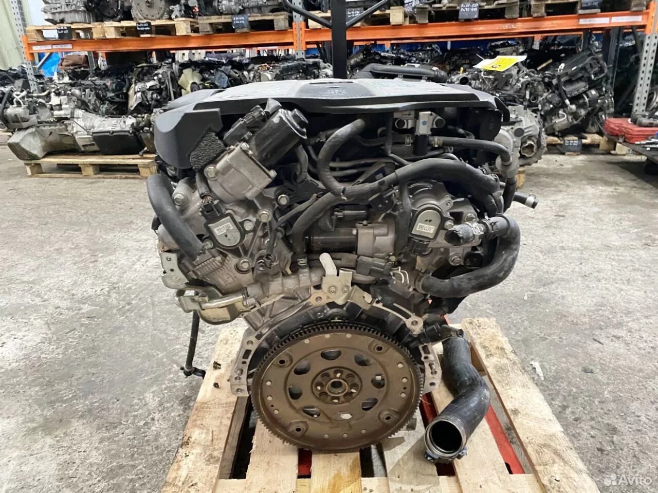 Двигатель VQ37VHR 4WD для Nissan Fuga 3.7 л 328-355 лс В сборе оригинал
