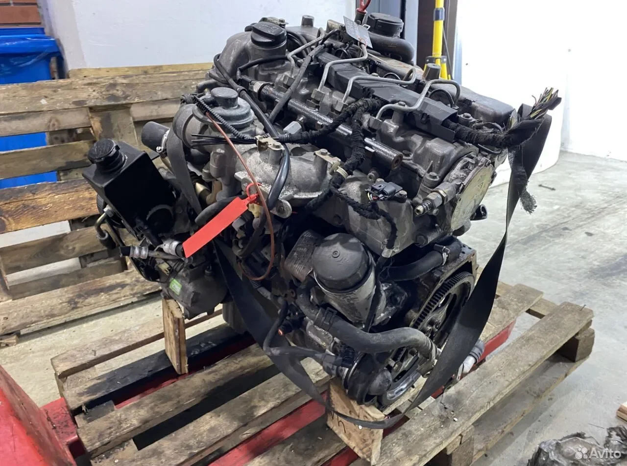 Двигатель 664951 на SsangYong Actyon 2.0 л 141 л.с В сборе Евро 4 контрактный