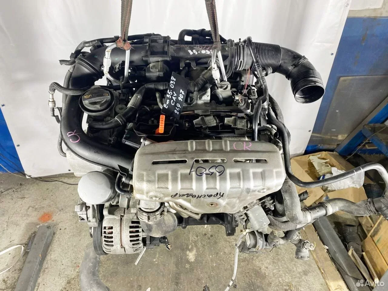 Двигатель CAV в сборе — Volkswagen Jetta 1.4 - изображение 1