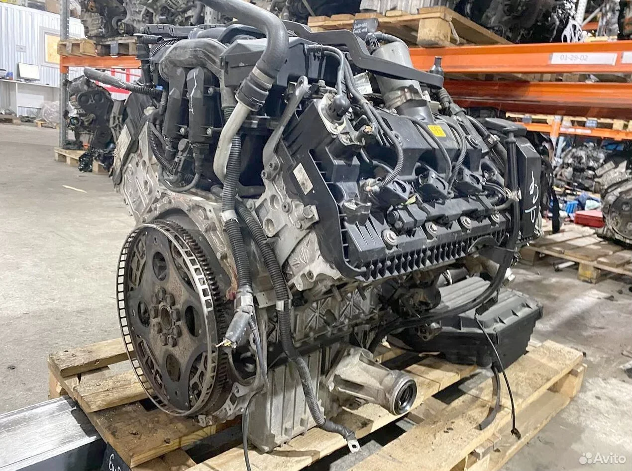Двигатель N62B48B на BMW 7-Series 4.8л 355-367 л.с. б/у