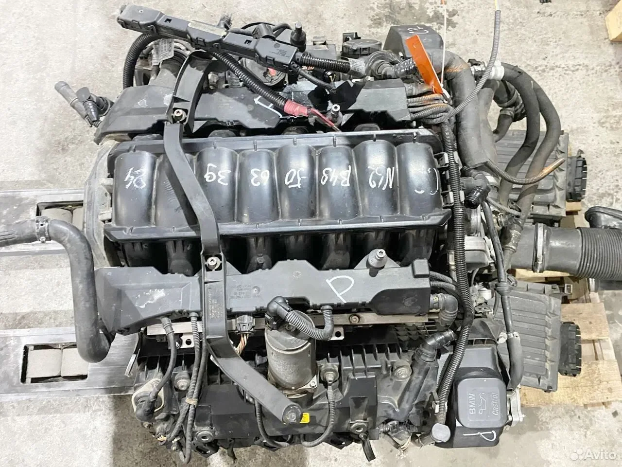 Двигатель N62B48B на BMW 7-Series 4.8л 355-367 л.с. б/у - миниатюра 3