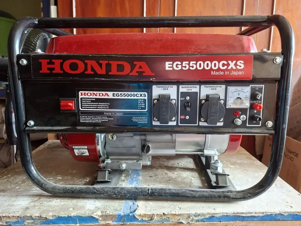 Бензиновый генератор Honda EG5500CXS - миниатюра 4