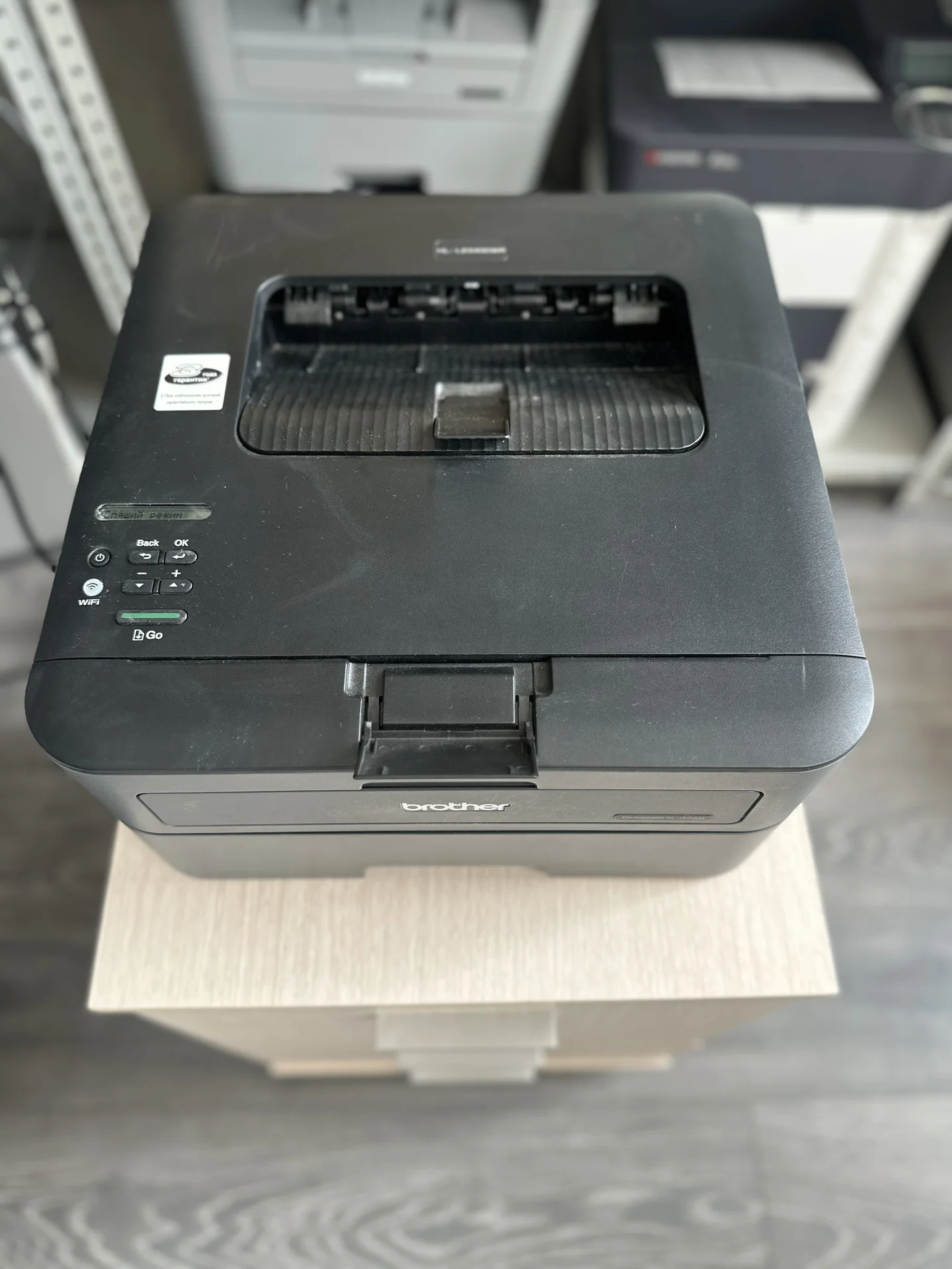 Принтер мини с wifi Brother hl-l2340d заправлен - миниатюра 2