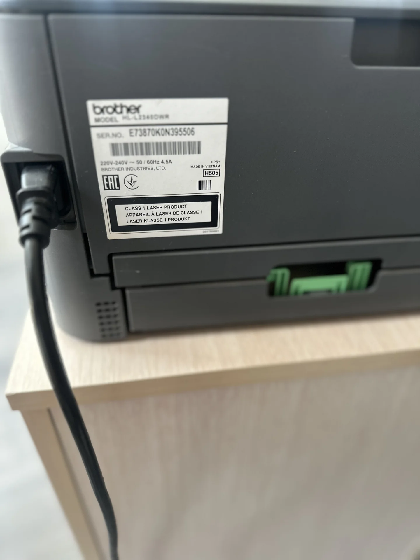Принтер мини с wifi Brother hl-l2340d заправлен - миниатюра 4