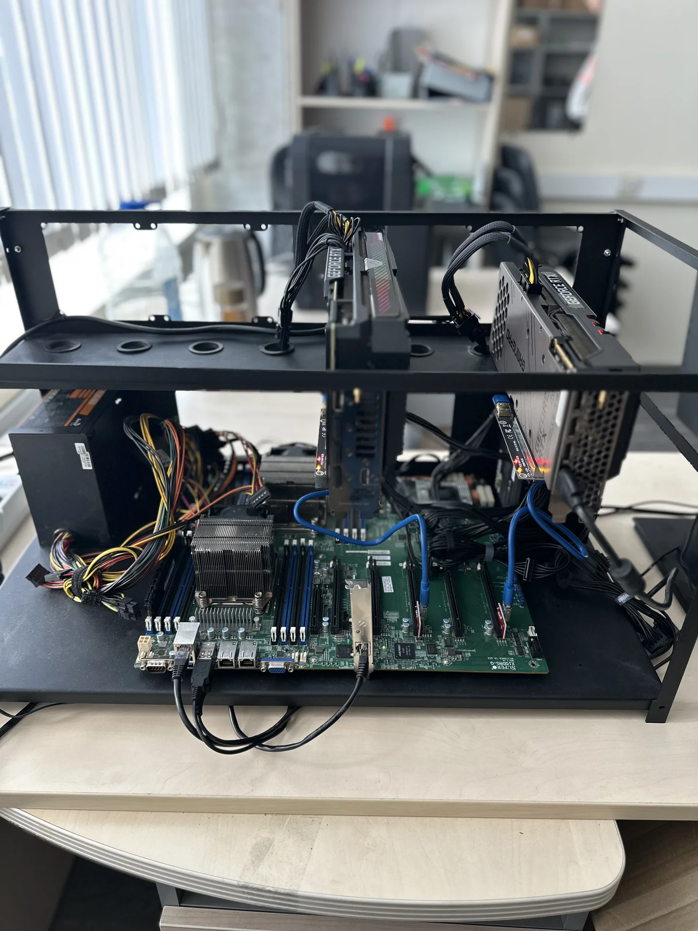 GPU сервер AI 2*RTX 3090 48GB Xeon Supermicro - миниатюра 4