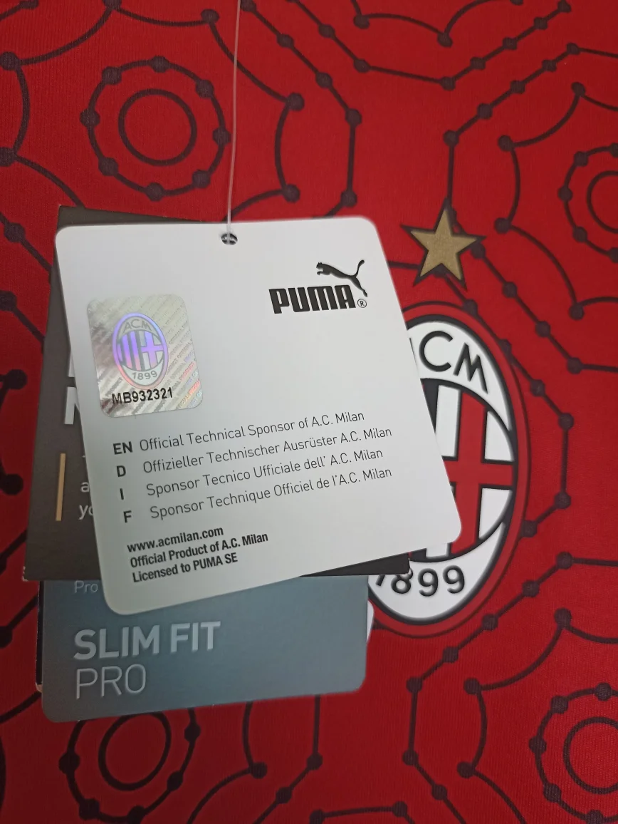 Футболки Puma AC Milan мужские р.М(46-48) новые - миниатюра 3