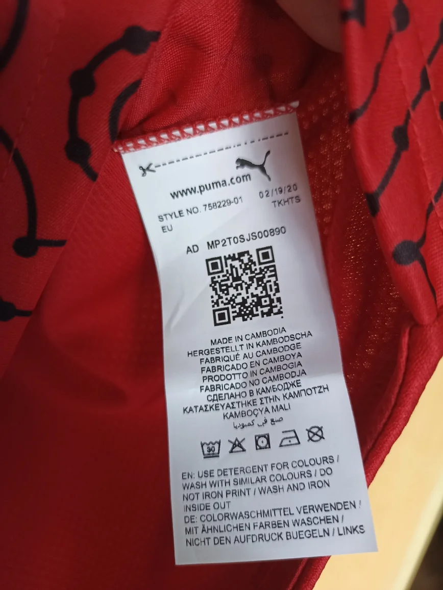 Футболки Puma AC Milan мужские р.М(46-48) новые - миниатюра 5