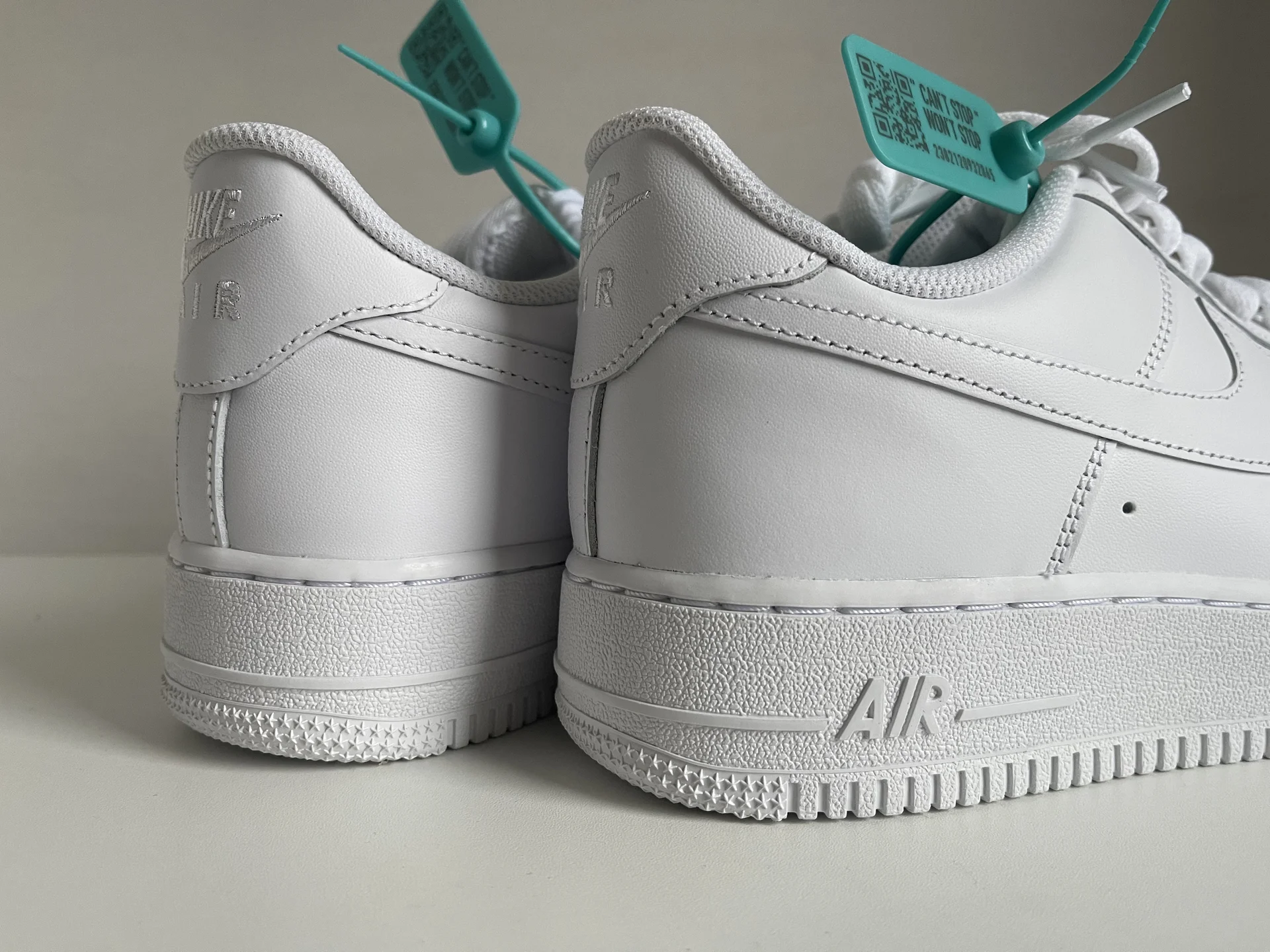 Кроссовки Nika Air Force 1 Low White - миниатюра 4