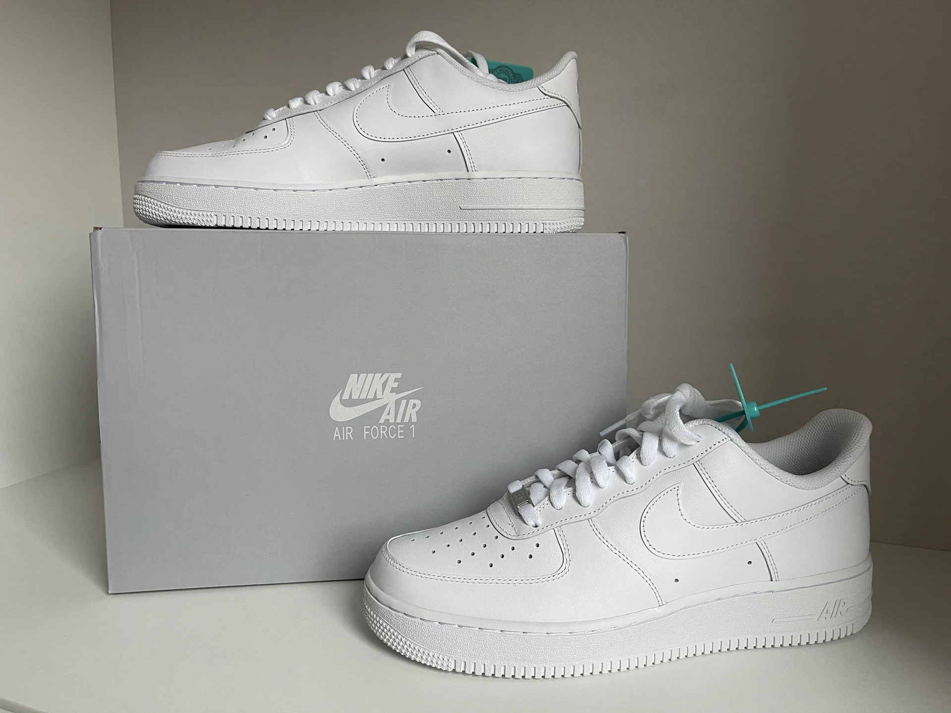Кроссовки Nika Air Force 1 Low White - миниатюра 9