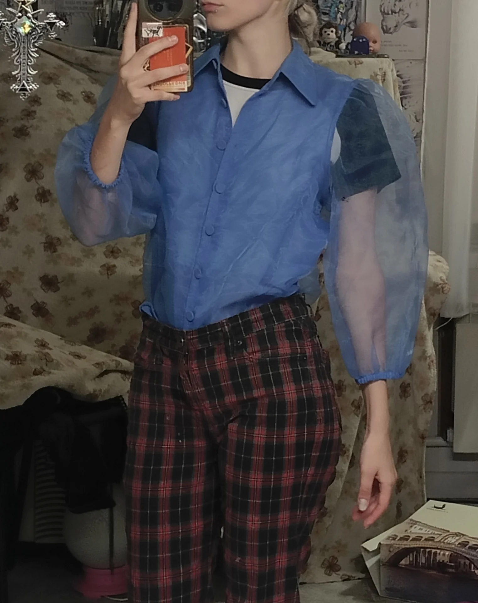 воздушная рубашка