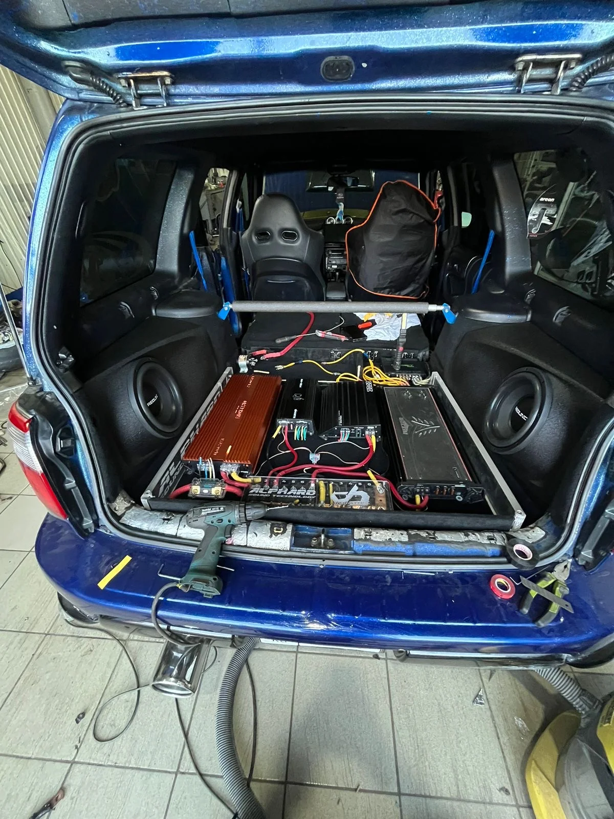 Стелс бокс 10” subaru forester sg, sf - миниатюра 6