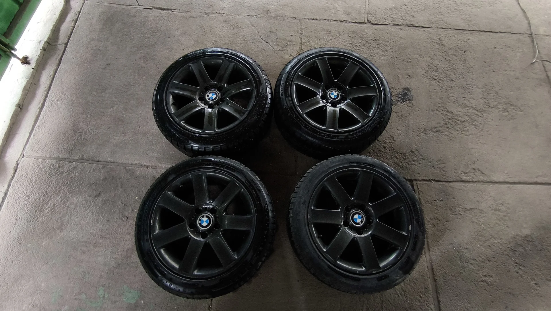 Колеса в сборе r17 зимние BMW